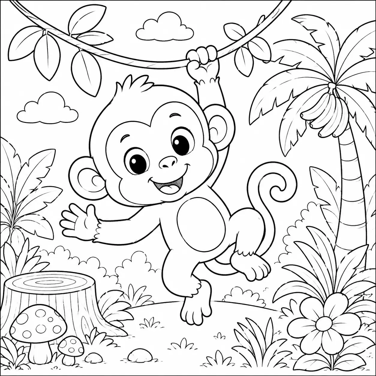 100+ Cute Printable Coloring Pages for Kids Ages 3–8 - Image 4
